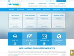 MechanicWeb – Web Hosting Review